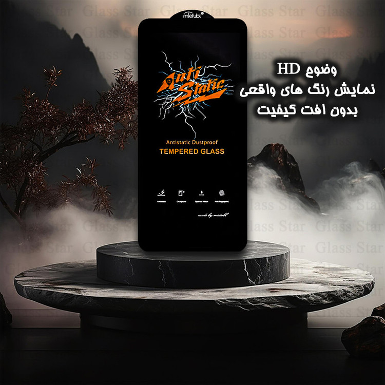 محافظ صفحه نمایش آنتی استاتیک گلس استار مدل ANTIDUSTSNW مناسب برای گوشی موبایل سامسونگ Galaxy A54/S23 FE
